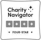 Charity Navigator four-star 2025 badge